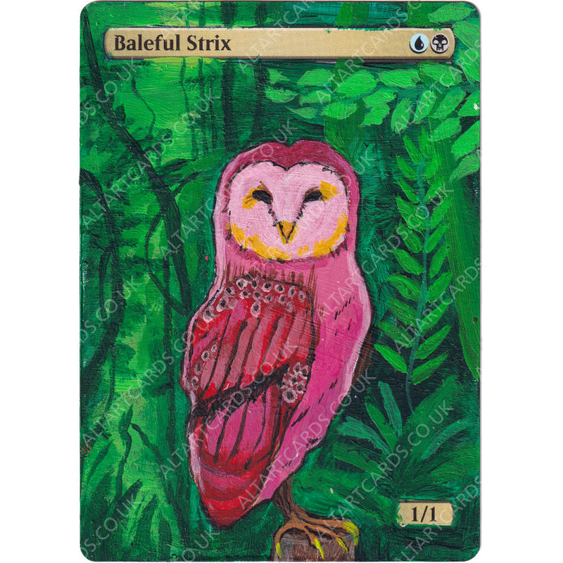 Altered Art - Baleful Strix