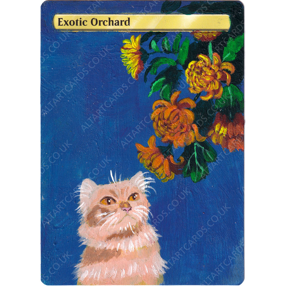 Altered Art - Exotic Orchard