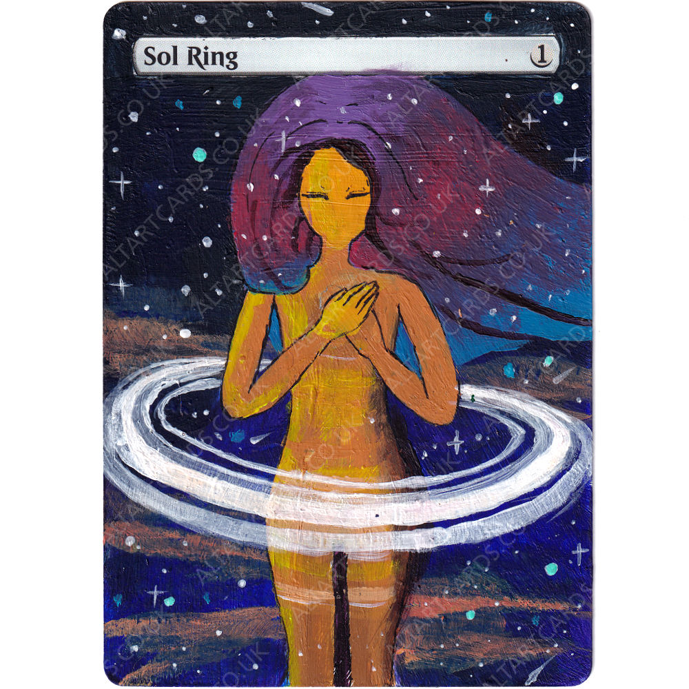 Altered Art - Sol Ring