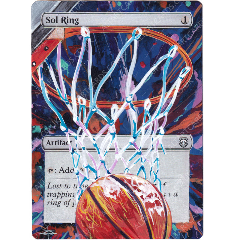 Altered Art - Sol Ring