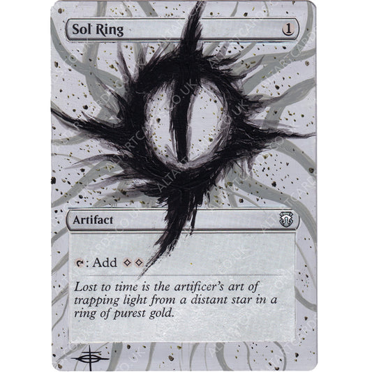 Altered Art - Sol Ring
