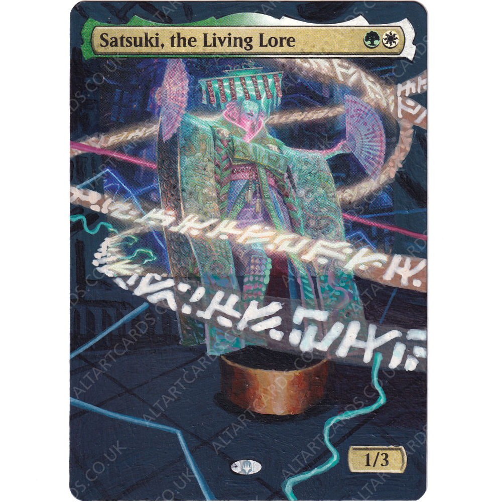 Altered Art - Satsuki, the Living Lore