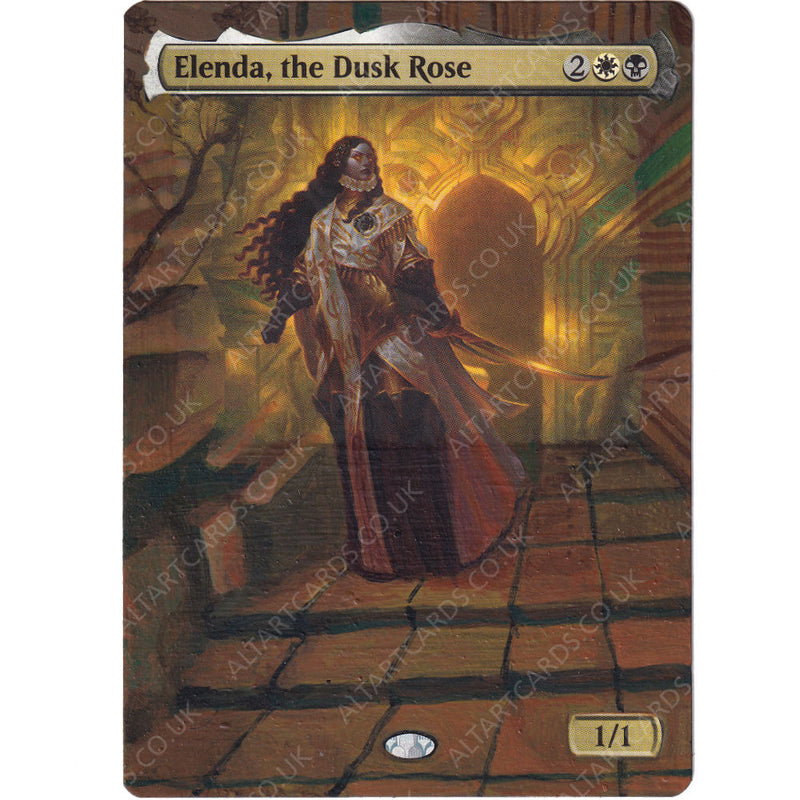 Altered Art - Elenda, the Dusk Rose