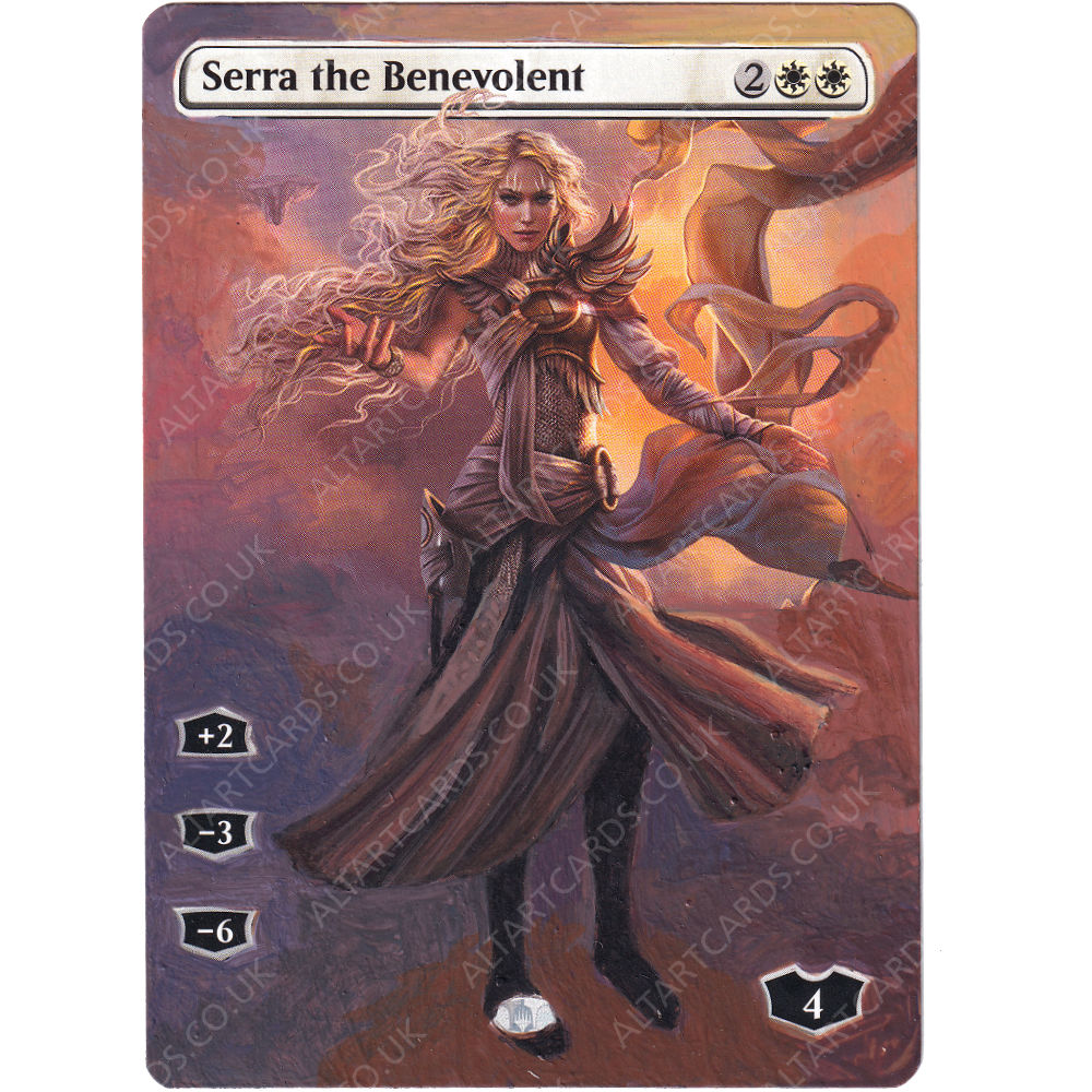 Altered Art - Serra the Benevolent