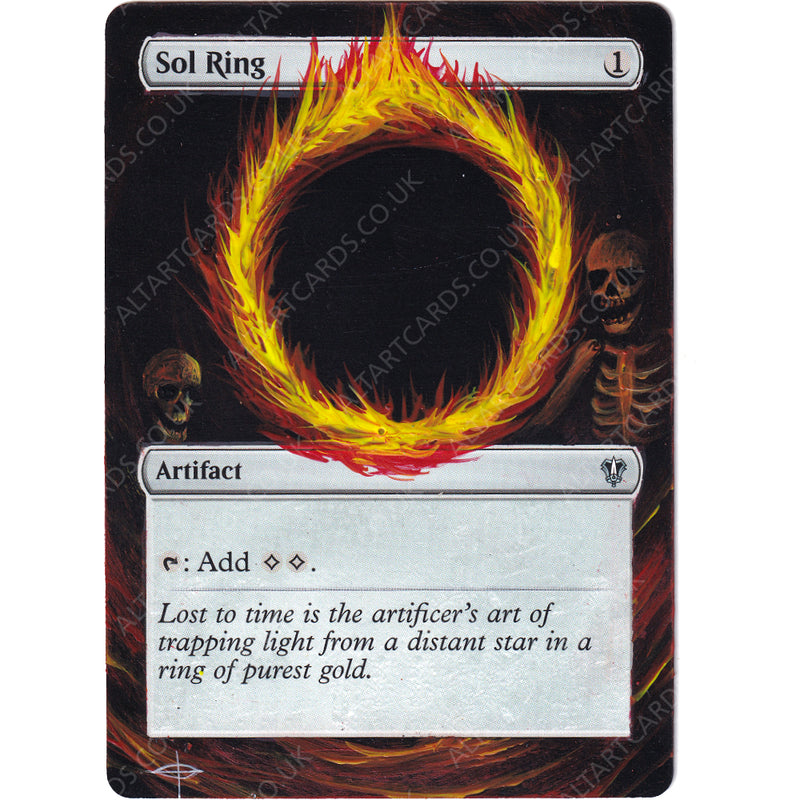 Altered Art - Sol Ring