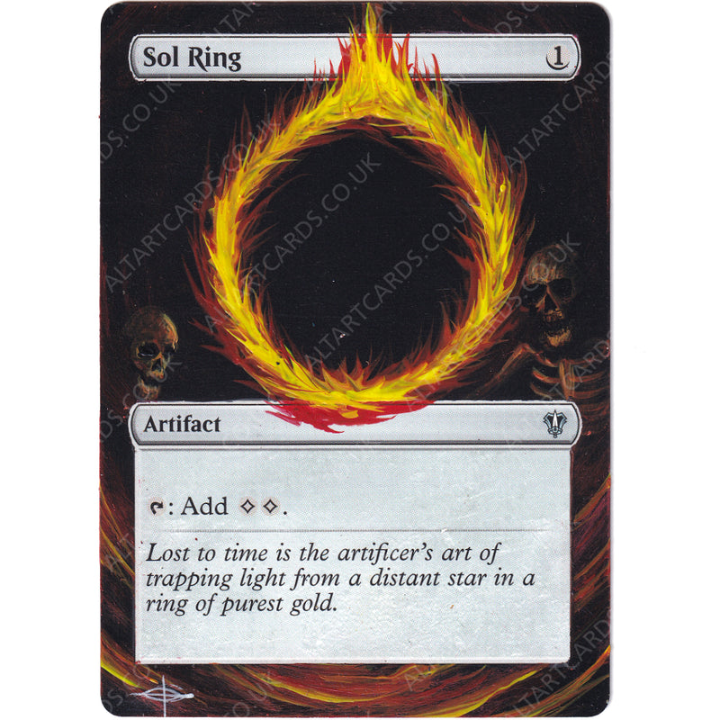 Altered Art - Sol Ring