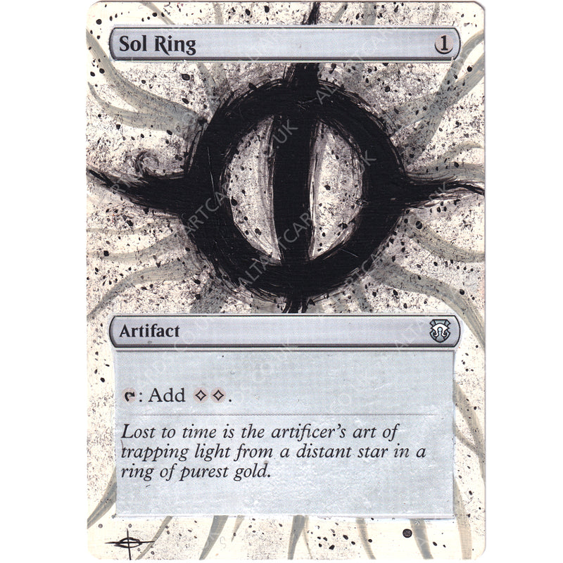 Altered Art - Sol Ring