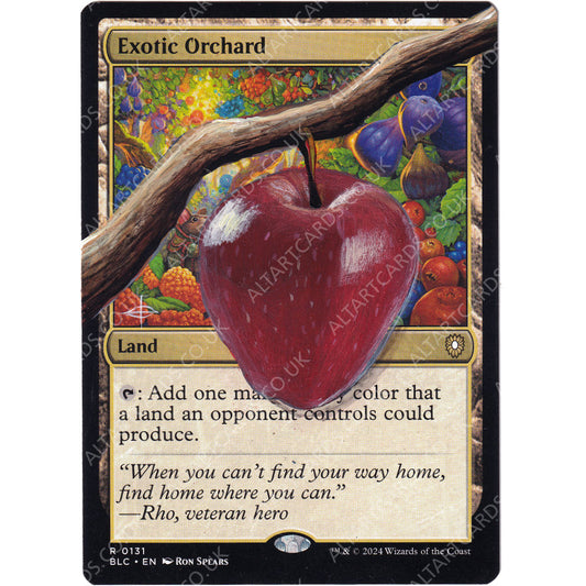 Altered Art - Exotic Orchard