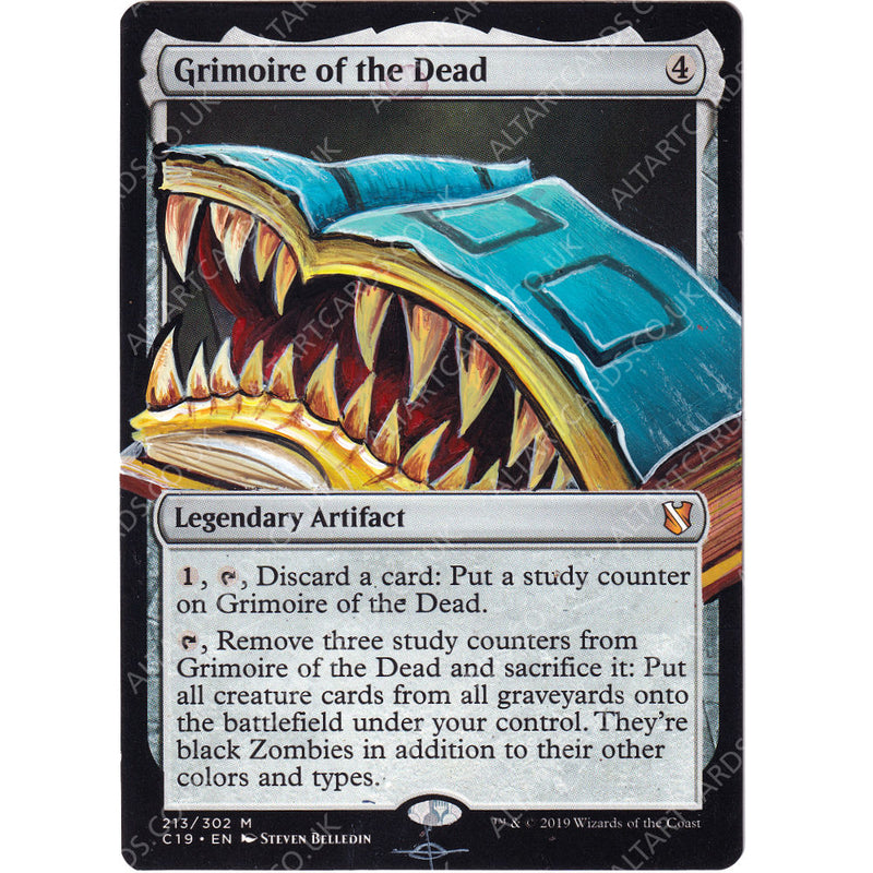 Altered Art - Grimoire of the Dead