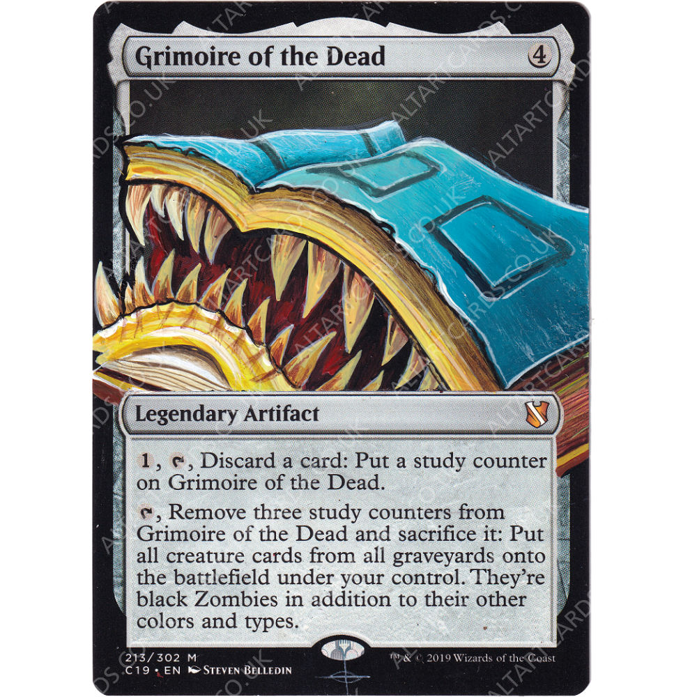 Altered Art - Grimoire of the Dead