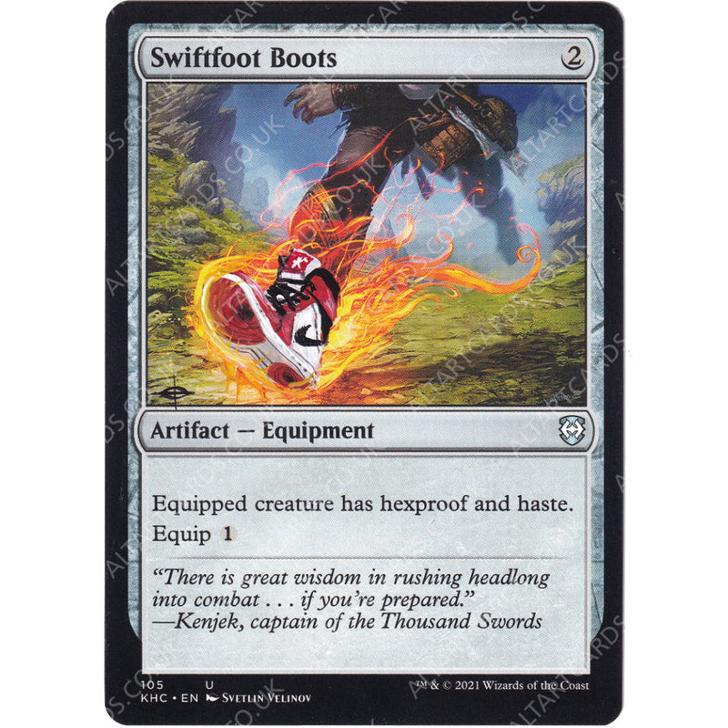 Altered Art - Swiftfoot Boots