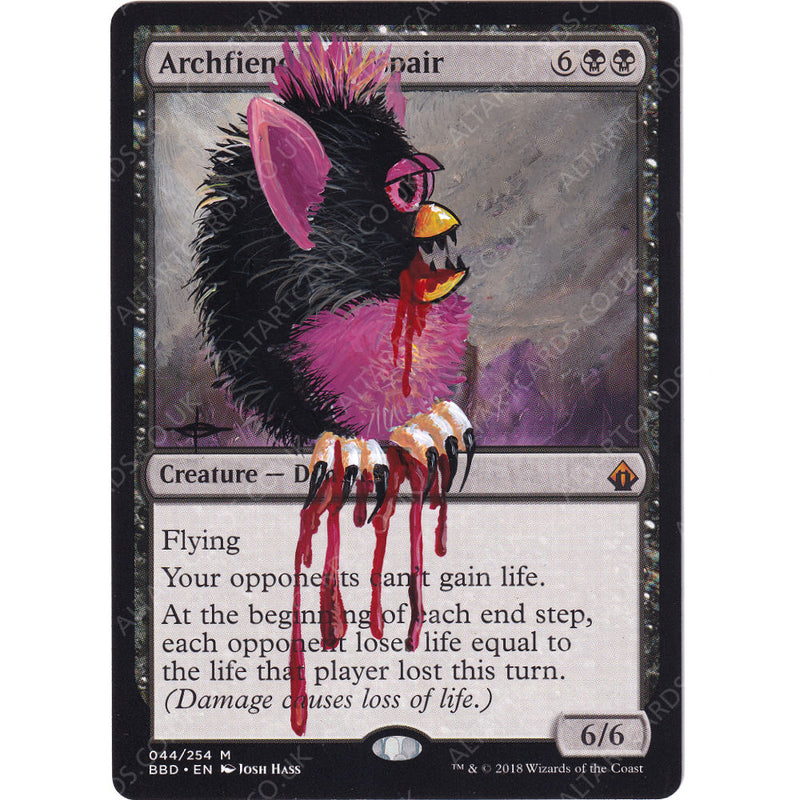 Altered Art - Archfiend of Despair