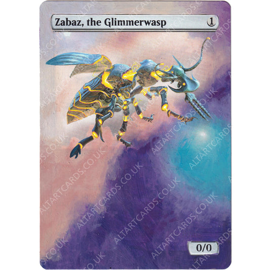 Altered Art - Zabaz, the Glimmerwasp