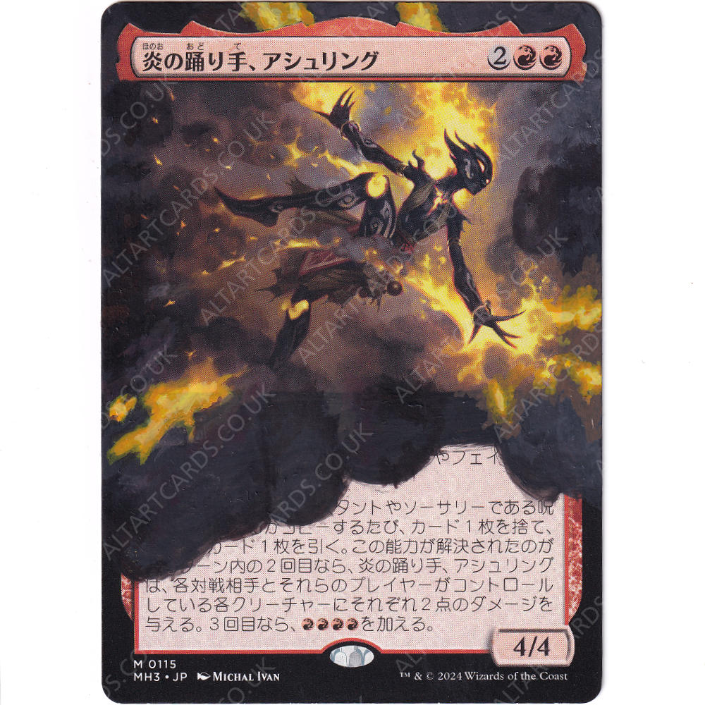 Altered Art - Ashling, Flame Dancer