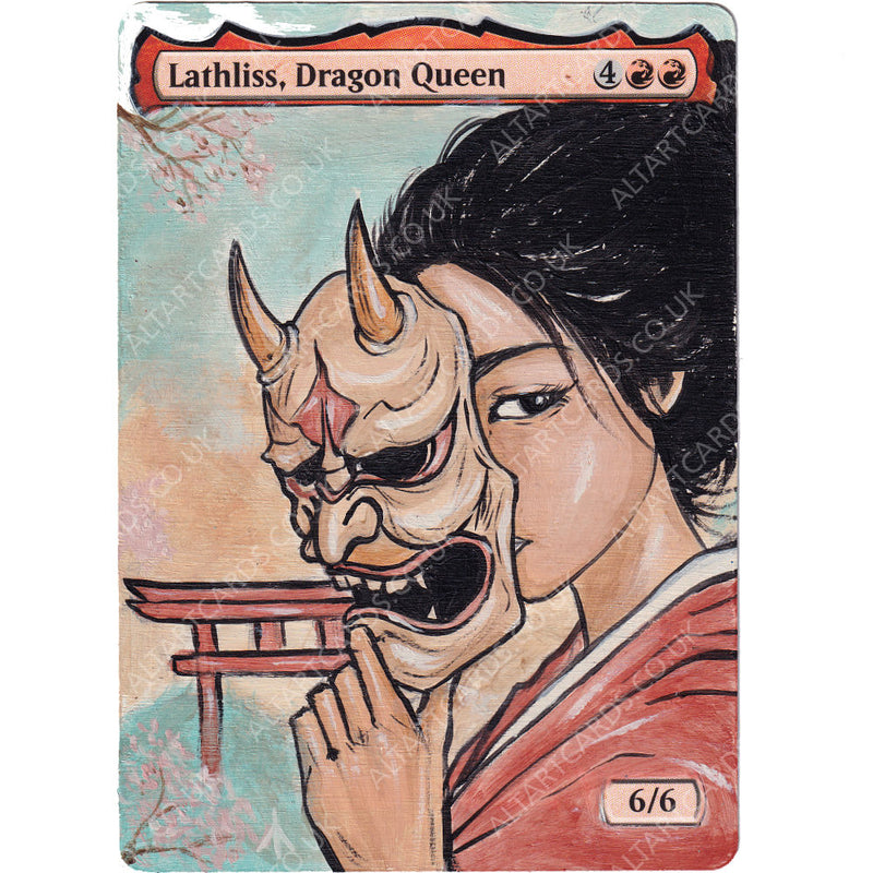 Altered Art - Lathliss, Dragon Queen