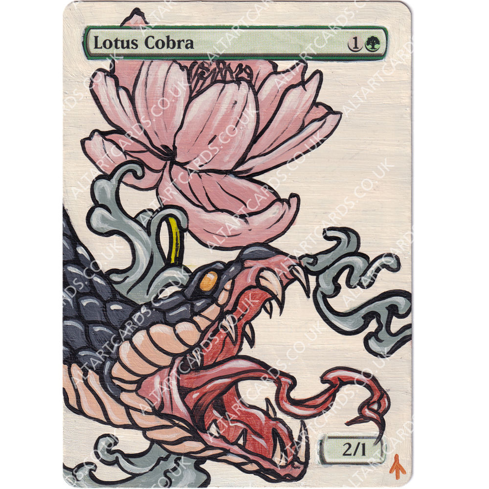 Altered Art - Lotus Cobra