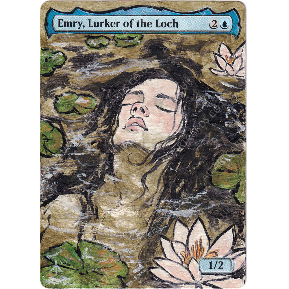 Altered Art - Emry, Lurker of the Loch