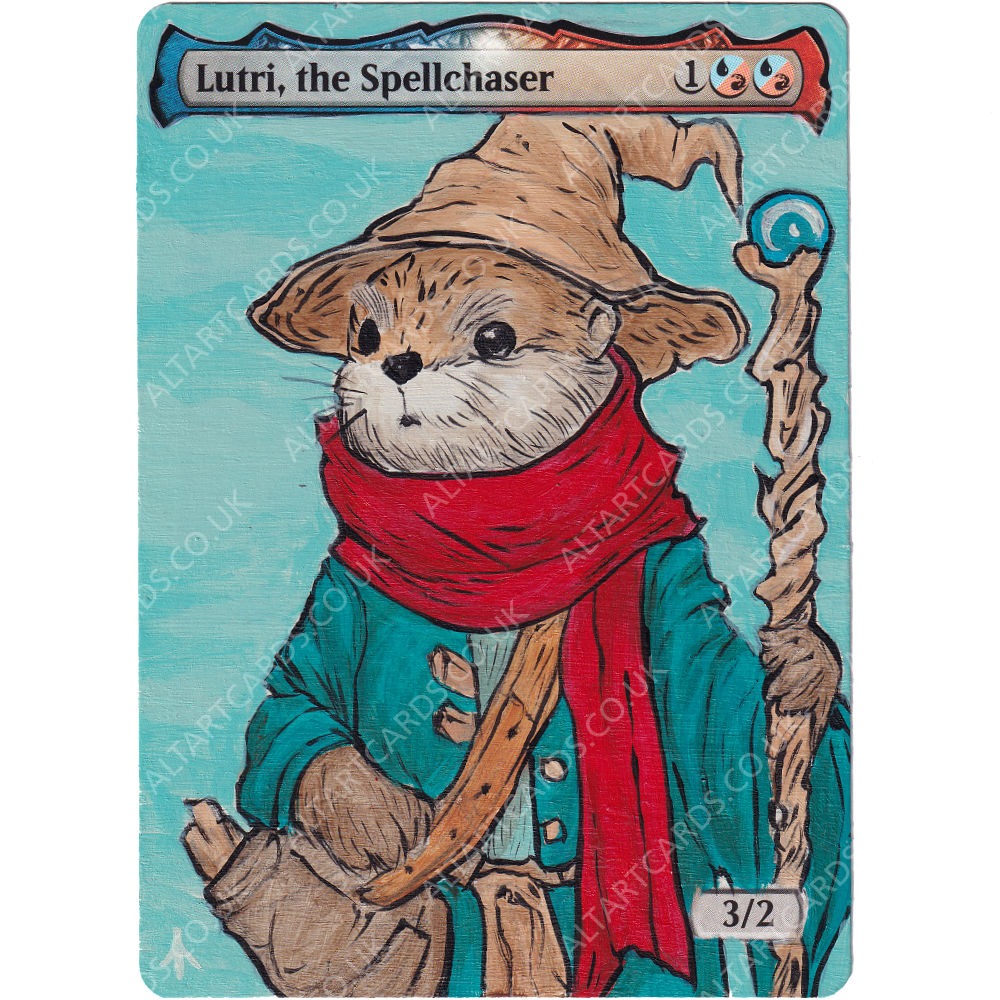 Altered Art - Lutri, the Spellchaser