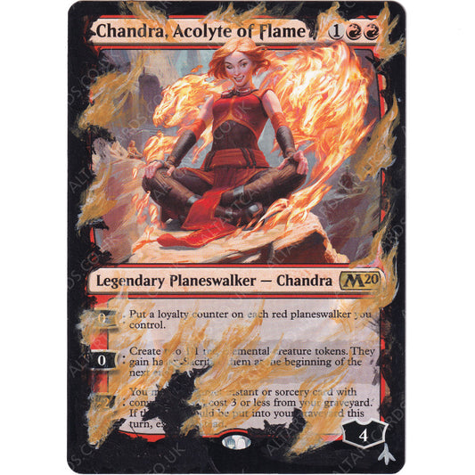 Altered Art - Chandra, Acolyte of Flame