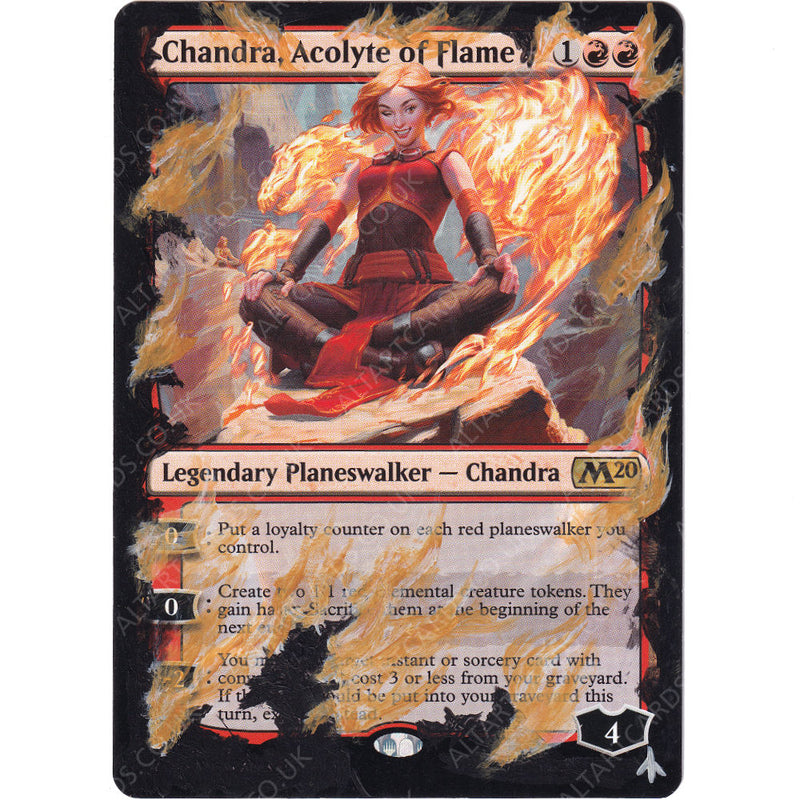 Altered Art - Chandra, Acolyte of Flame