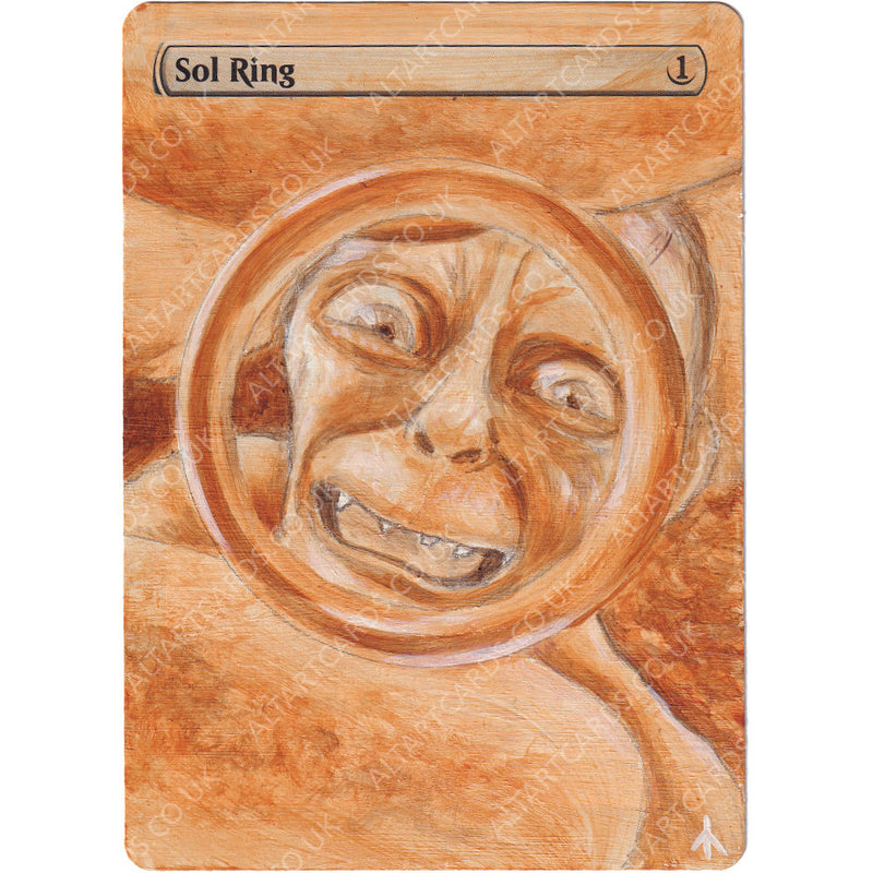 Altered Art - Sol Ring