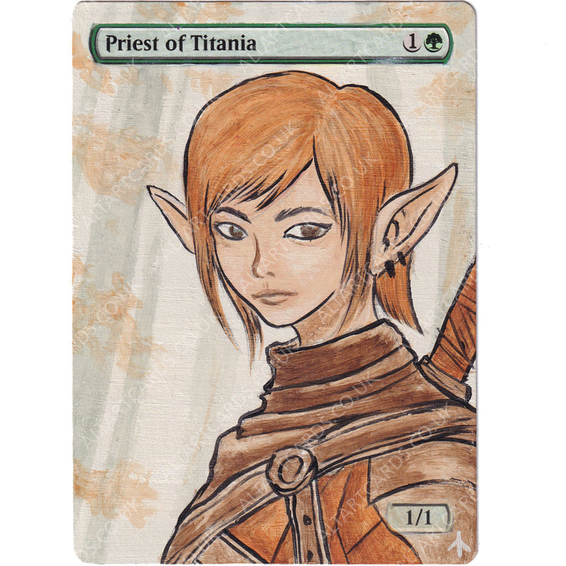Altered Art - Priest of Titania