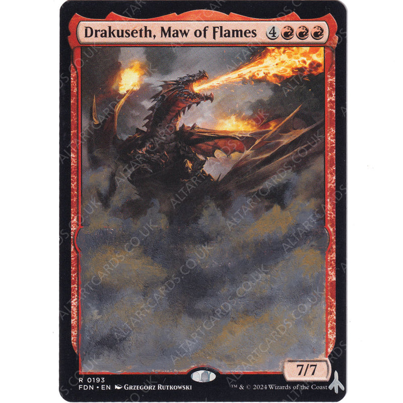 Altered Art - Drakuseth, Maw of Flames