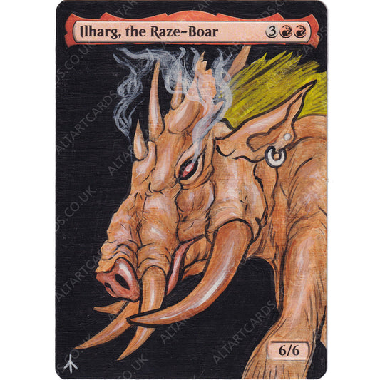 Altered Art - Ilharg, the Raze-Boar