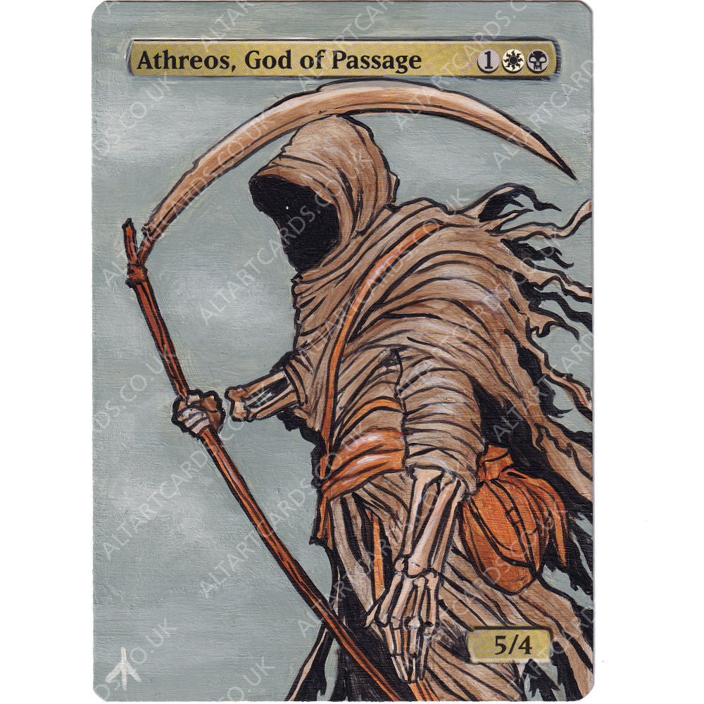 Altered Art - Athreos, God of Passage