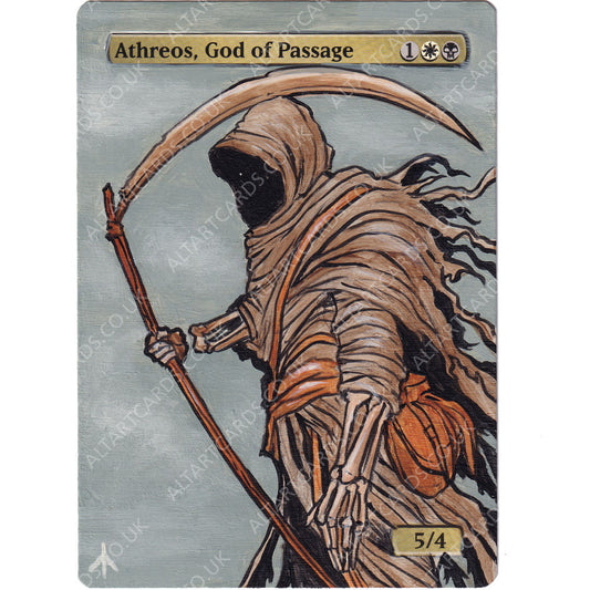 Altered Art - Athreos, God of Passage