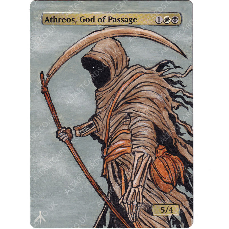 Altered Art - Athreos, God of Passage