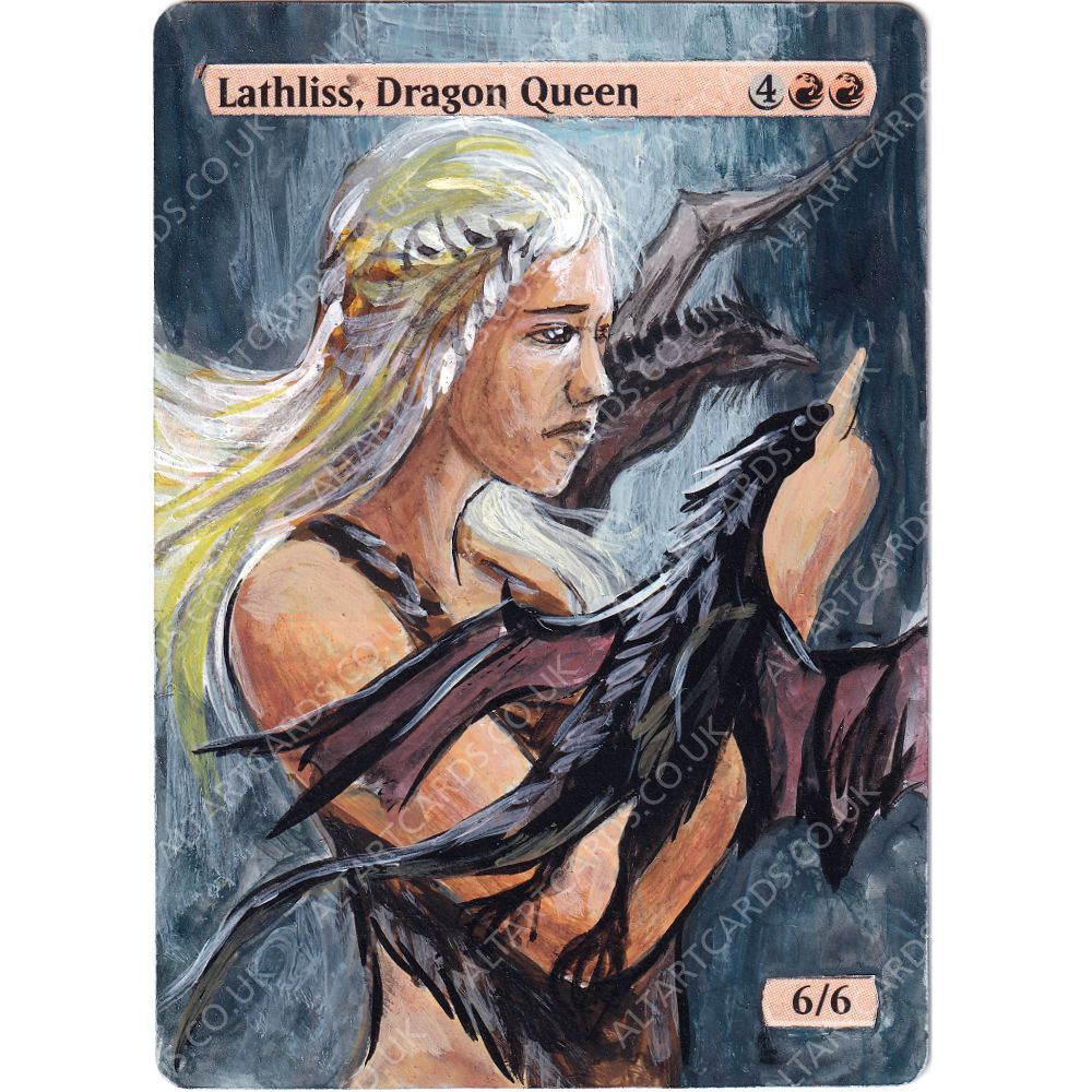 Altered Art - Lathliss, Dragon Queen