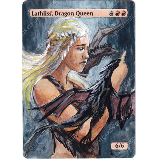 Altered Art - Lathliss, Dragon Queen