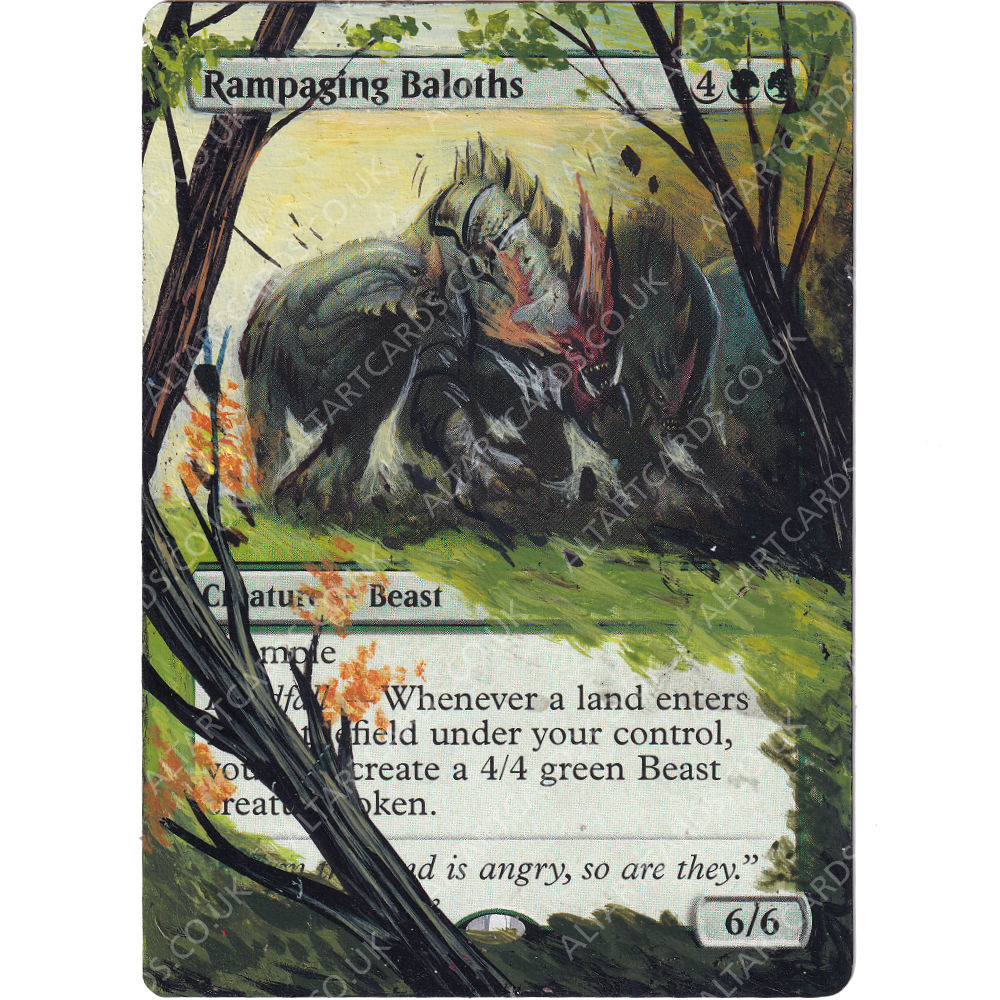 Altered Art - Rampaging Baloths