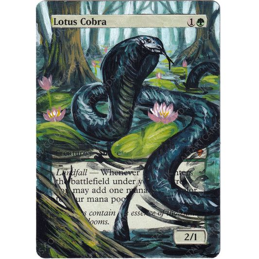 Altered Art - Lotus Cobra