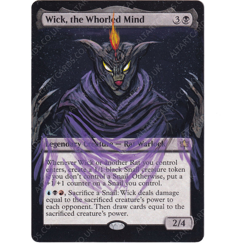 Altered Art - Wick, the Whorled Mind