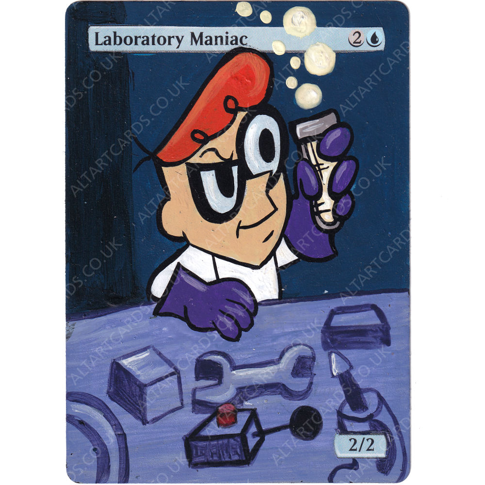 Altered Art - Laboratory Maniac
