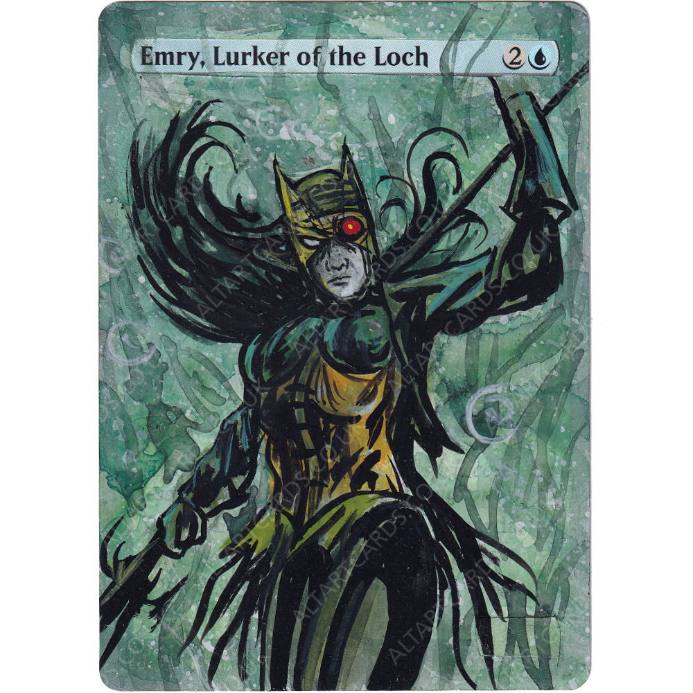 Altered Art - Emry, Lurker of the Loch