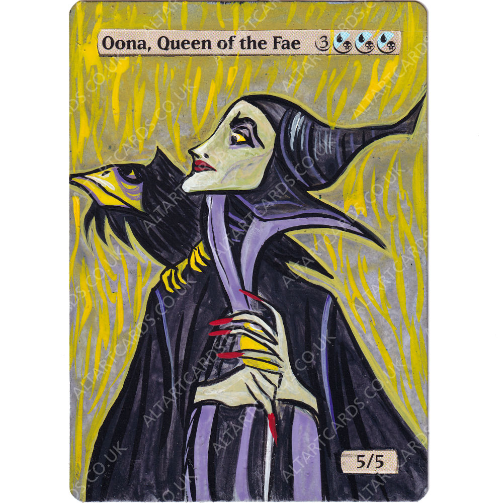Altered Art - Oona, Queen of the Fae