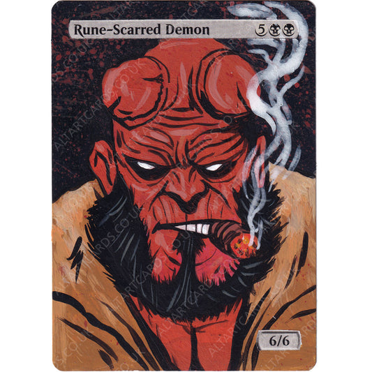 Altered Art - Rune-Scarred Demon