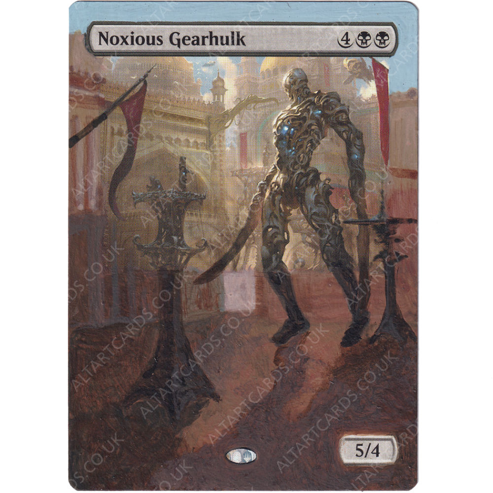 Altered Art - Noxious Gearhulk