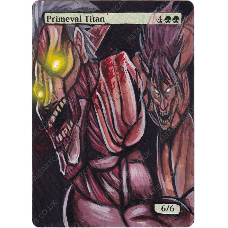 Altered Art - Primeval Titan