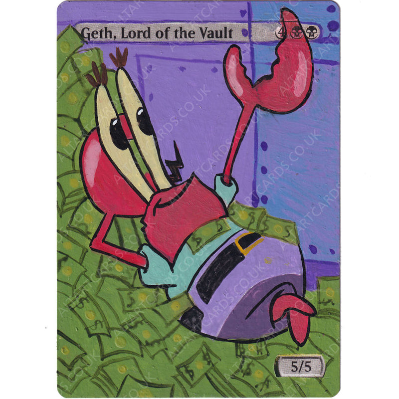 Altered Art - Geth, Lord of the Vault