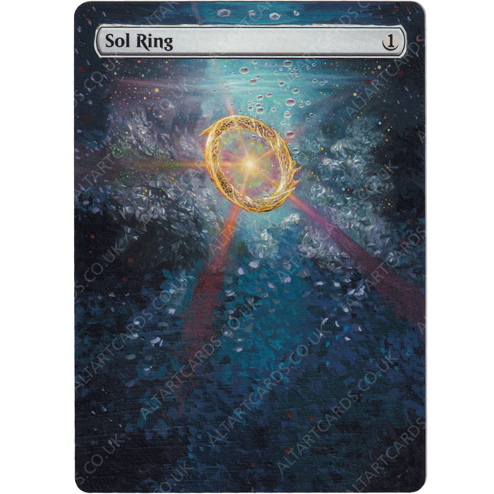 Altered Art - Sol Ring