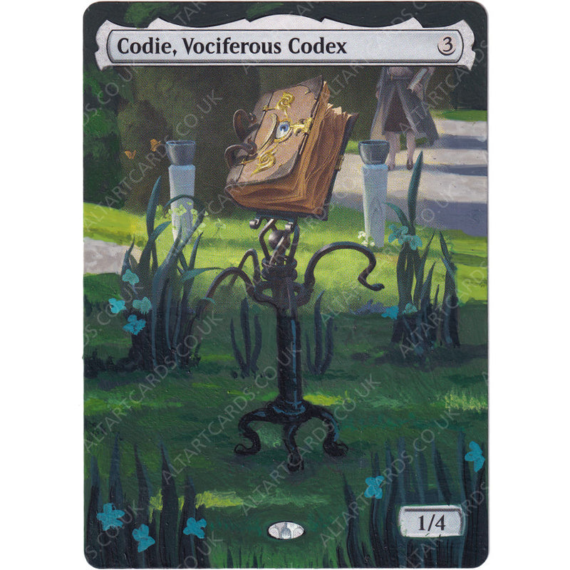 Altered Art - Codie, Vociferous Codex