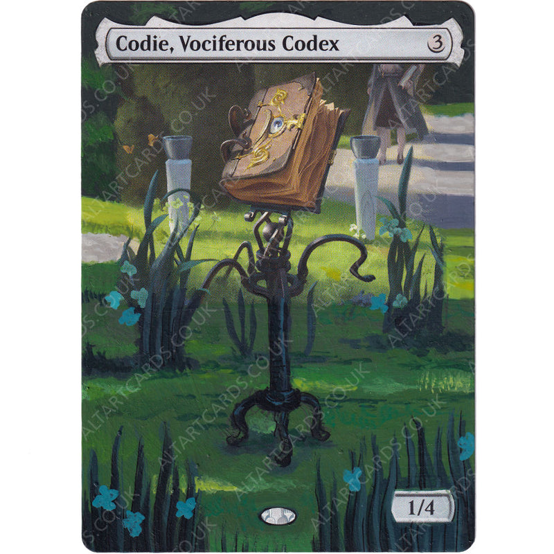 Altered Art - Codie, Vociferous Codex