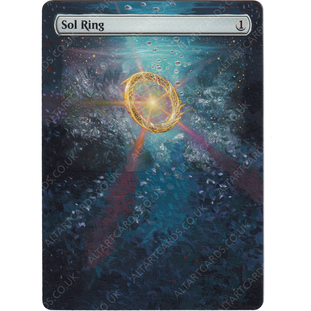 Altered Art - Sol Ring