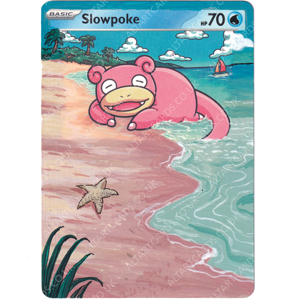 Altered Art - Pokemon Slowpoke