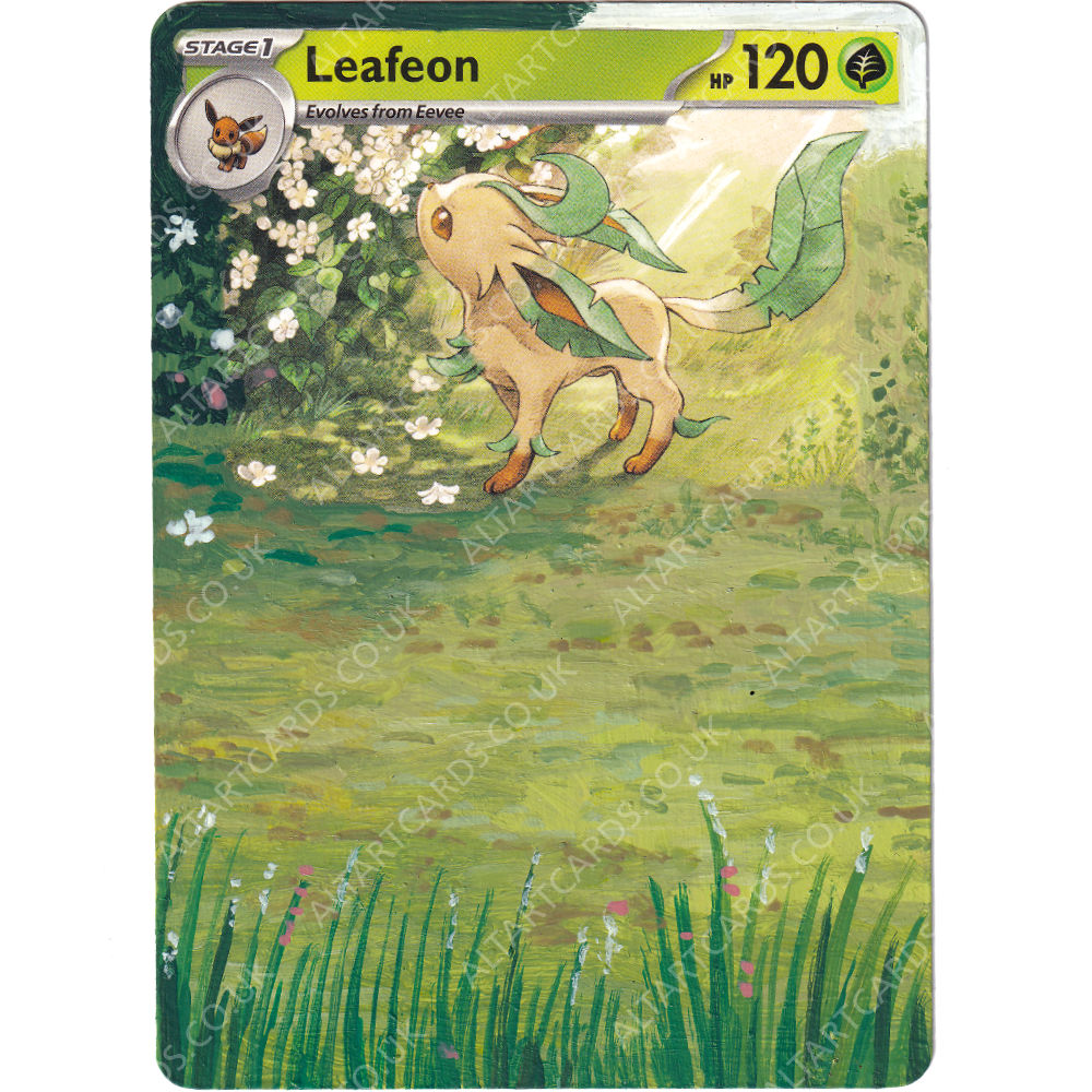 Altered Art - Pokemon Leafeon