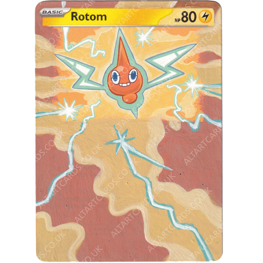 Altered Art - Pokemon Rotom
